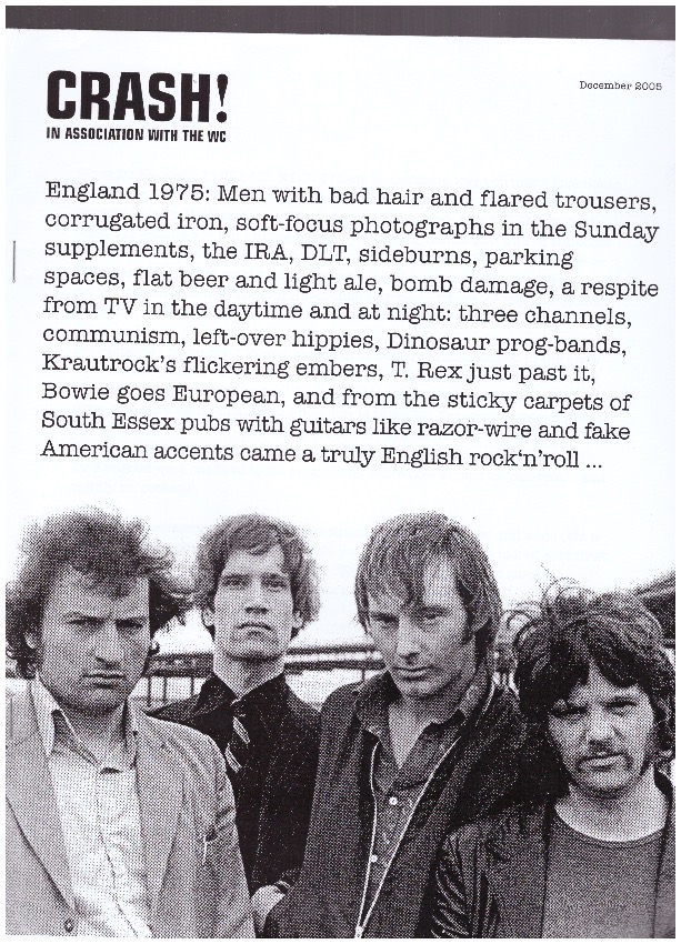 HIGGS, Matthew (ed.) - The W.C. 6 – Crash!